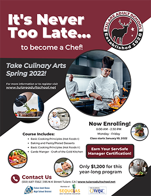 Culinary Arts Flyer 2022